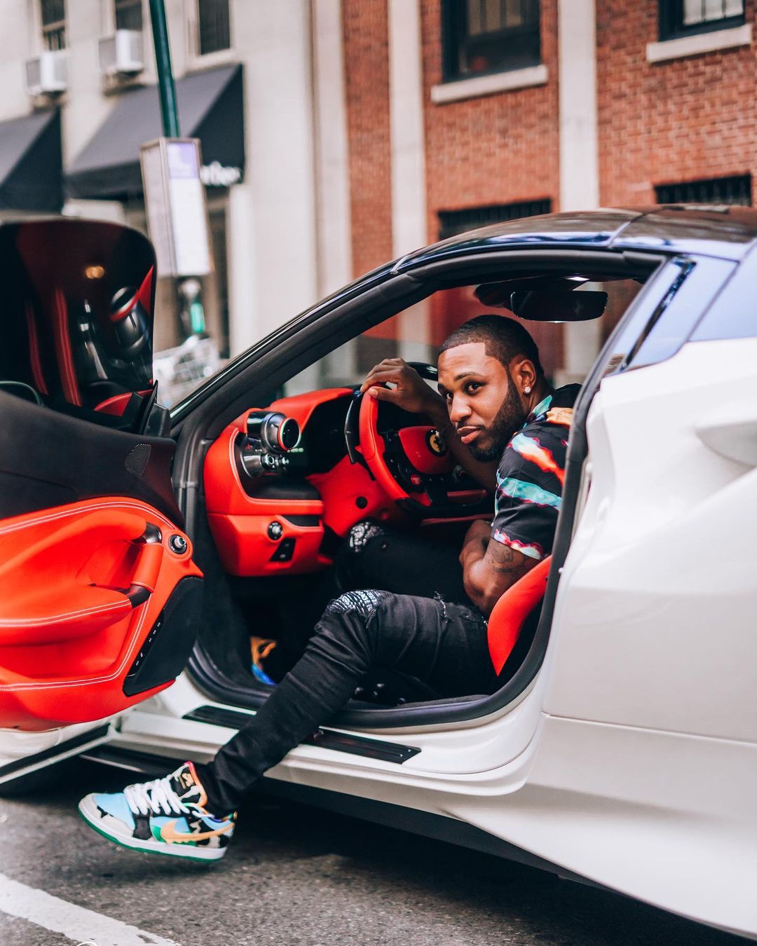Luxury sports car